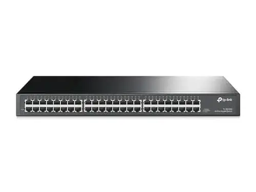 TP-Link TL-SG1048 Switch de Rede Gigabit Ethernet 48 Portas Preto