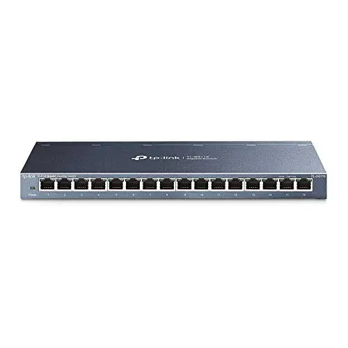 TP-Link TL-SG116 Switch de Rede Gigabit 16 Portas Preto