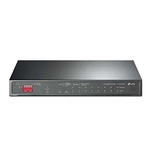 TP-Link TL-SG1210MP Switch de Rede Gigabit 10 portas PoE Preto