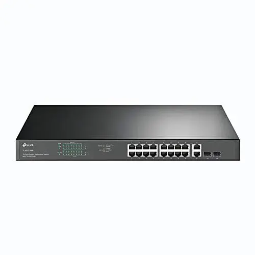 TP-Link TL-SG1218MP Switch Gigabit Ethernet 10/100/1000 18 Portas Preto