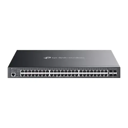 TP-Link TL-SG3452P Switch Gerenciado Gigabit Ethernet 48 Portas Preto