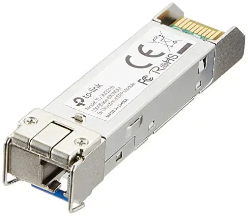 TP-Link TL-SM321B Módulo SFP WDM 1250 Mbit/s Fibra Óptica Cinzento