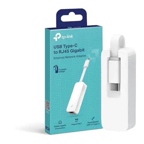 TP-Link UE300C USB 3.0 Type-C Gigabit Ethernet 1000 Mbps Branco