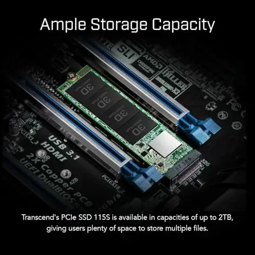 Transcend MTE115S 250GB SSD NVMe PCIe Gen3 x4