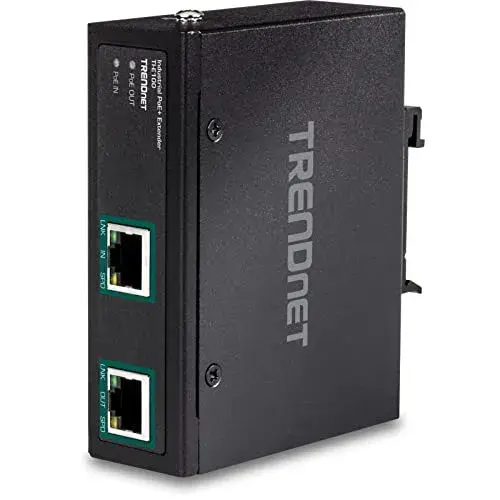 Trendnet TI-E100 Switch Industrial Gbit Poe+ Extensor 100m