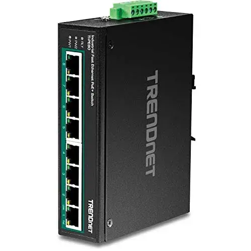 Trendnet TI-PE80 Switch 8 Port Fast Ethernet PoE+