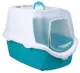 Trixie Caixa de Areia Gatos Turquesa com Tampa e Filtro de Carvão
