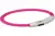 Trixie Colar Luminoso Flash Light USB Pink 45cm