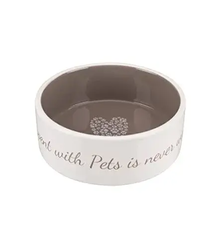 Trixie Comedouro Cerâmica 800ml Taupe