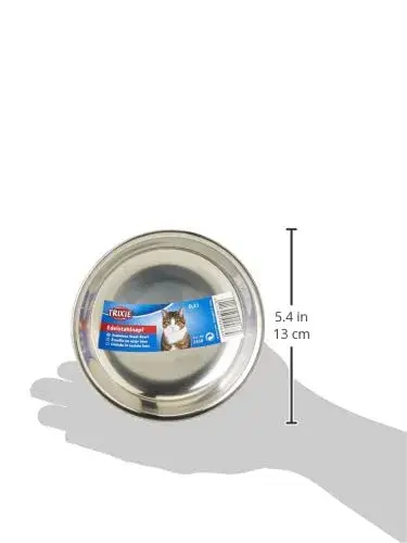 Trixie Comedouro Inox 0,75l 15cm