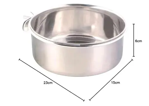 Trixie Comedouro Inox 900ml 14cm