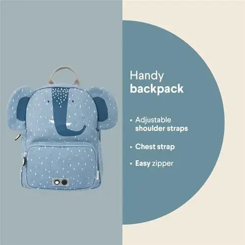 Trixie Mochila Mister Elephant Azul 23 x 31 cm