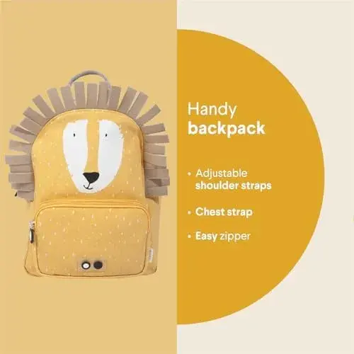 Trixie Mochila Mister Lion Amarelo