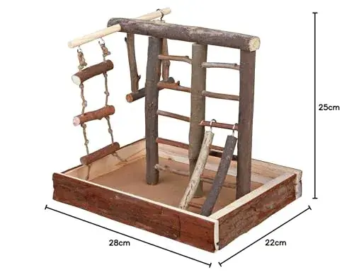 Trixie Parque de Diversão 28x25x22 cm Madeira Natural