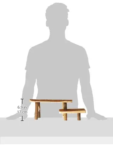 Trixie Plataforma em Madeira Natural