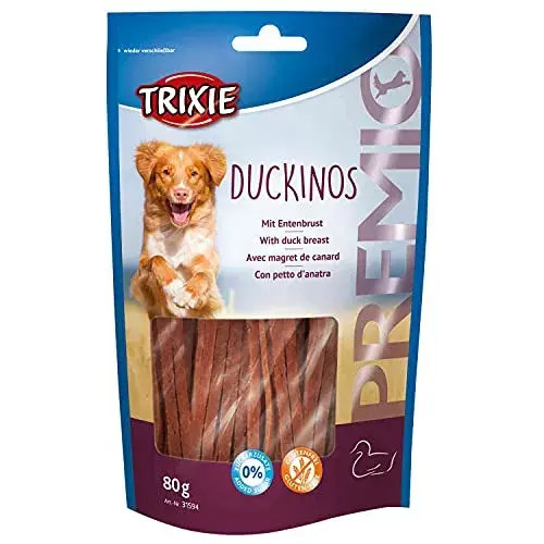Trixie Premio Duckinos Snack para Cães Rico em Proteínas