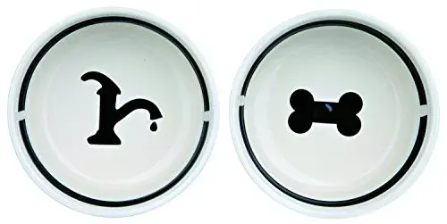 Trixie Suporte em Metal com Gamelas em Cerâmica 250ml