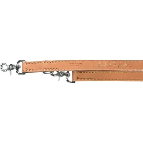 Trixie Trela Ajustável Rustic Couro Camel 2 m