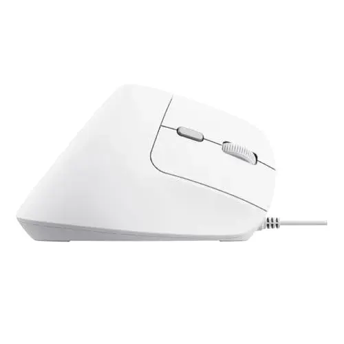 Trust Bayo II Ergonômico dpi Cabo Branco