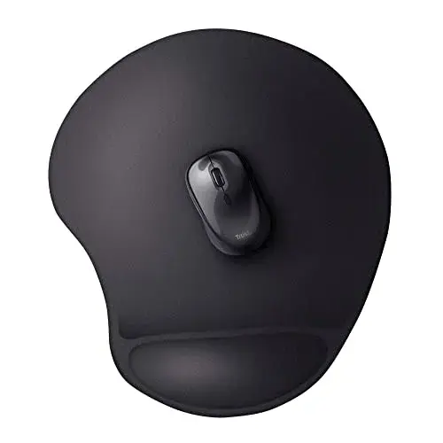 Trust Bigfoot XL Preto tapete de rato