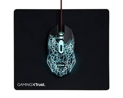 Trust Gaming 24752 4000DPI Óptico Sem fio Preto