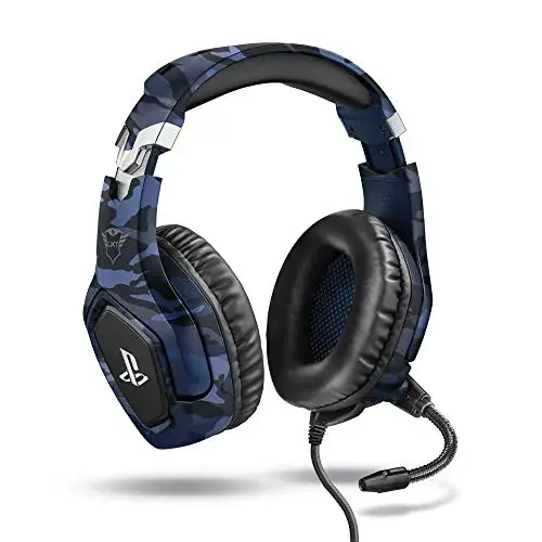 Trust GXT 488 FORZE-B Headset de Gaming PS4, Azul