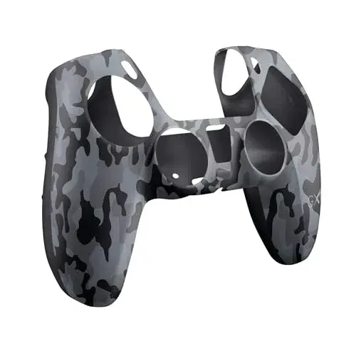 Trust GXT 748 Capa de Silicone para Controle PS5 Preto Cinza