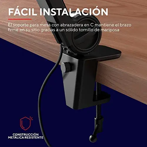 Trust GXT 255 Onyx Microfone USB com Controle de Ganho e Silenciador