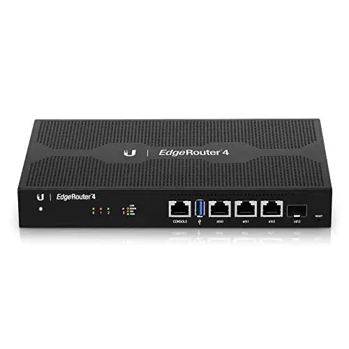 Ubiquiti EdgeRouter 4 VPN Gigabit Ethernet