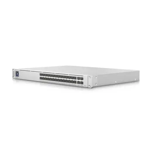 Ubiquiti UniFi Switch Pro Aggregation Gerenciado L3 10G 28 Portas Cinzento