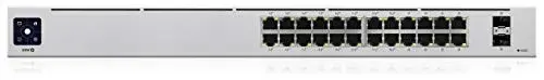 Ubiquiti USW-24-POE Switch Layer 2 Gigabit Ethernet 24 portas Prateado