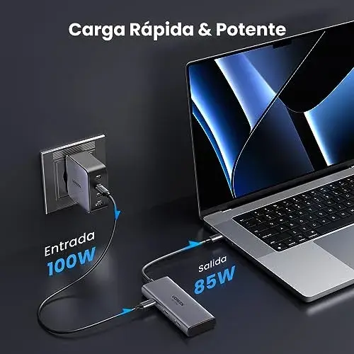 Ugreen Revodok Pro 206 Hub USB-C 6 portas