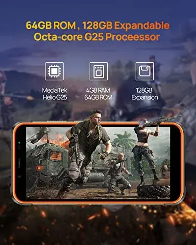 Ulefone Power Armor 16 Pro 64GB Dual SIM Orange