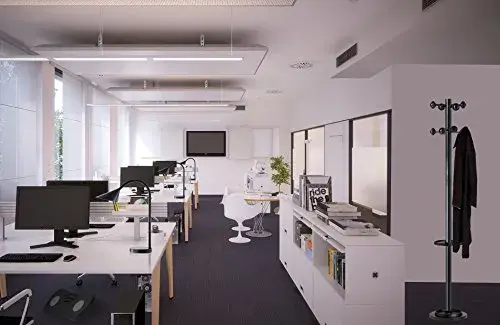 Unilux Bengaleiro Accueil Preto Aço Epóxi