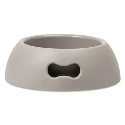 United Pets Comedouro Plástico Cinzento Large