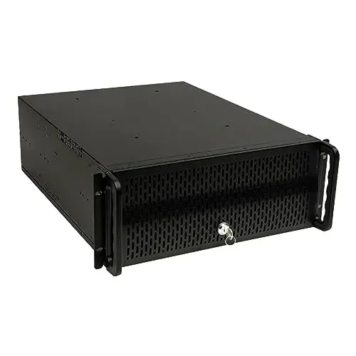 Unyka UK-4129 Rack 19″ 4U Preto com filtro anti-pó