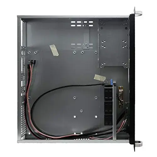 Unyka UK1029 Rack 1U Preto Alumínio SGCC 40 mm