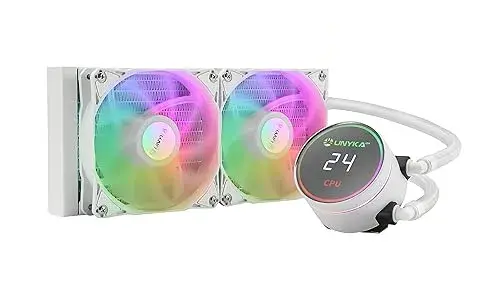 Unyka Water Cooling Aquastorm 240 ARGB Branco