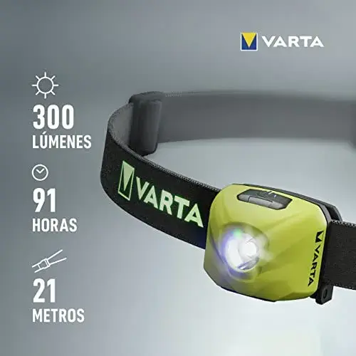 Varta H30R Amarela Lanterna Frontal