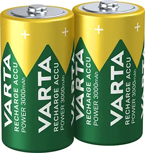 Varta Pilha C Baby 3000 mAh 1.2V Recarregável