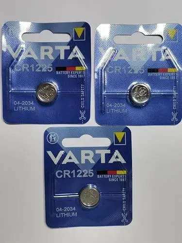 Varta Pilha Lítio CR1225 48mAh 12mm