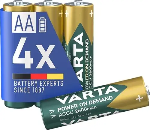 Varta Pilha Recarregável AA 2600mAh 1.2V
