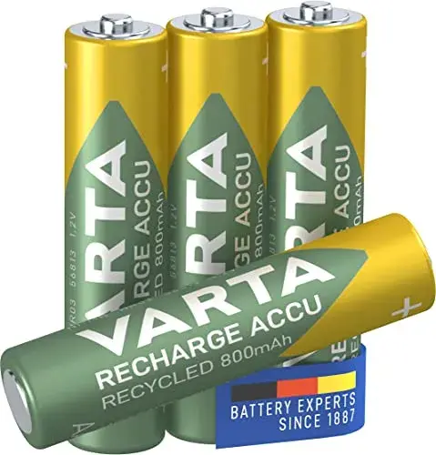 Varta Pilha Recarregável AAA 800mAh