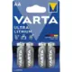 Varta Pilhas Ultra Lítio AA 3000mAh Mignon
