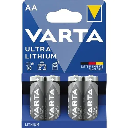 Varta Pilhas Ultra Lítio AA 3000mAh Mignon