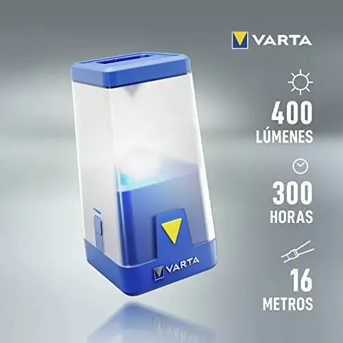 Varta L20 LED IPX4 Resistente Preto