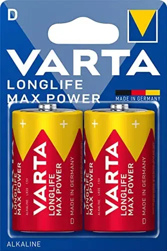 Varta Pilha Max Tech LR20 D 10000mAh