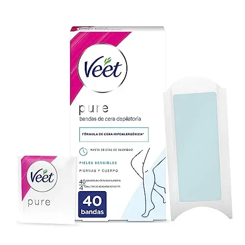 Veet Cera Fria Pele Sensível 40 Bandas