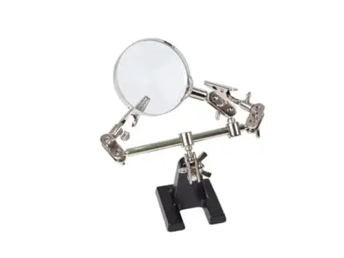 Velleman Suporte com Lupa para Eletrônica Dioptria 2.5