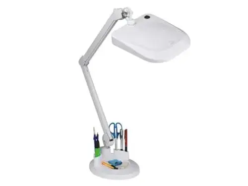 Velleman Suporte para Secretária LED e Lupa VTLAMPST4